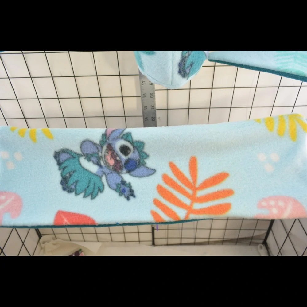 Stitch small pet cage set up
